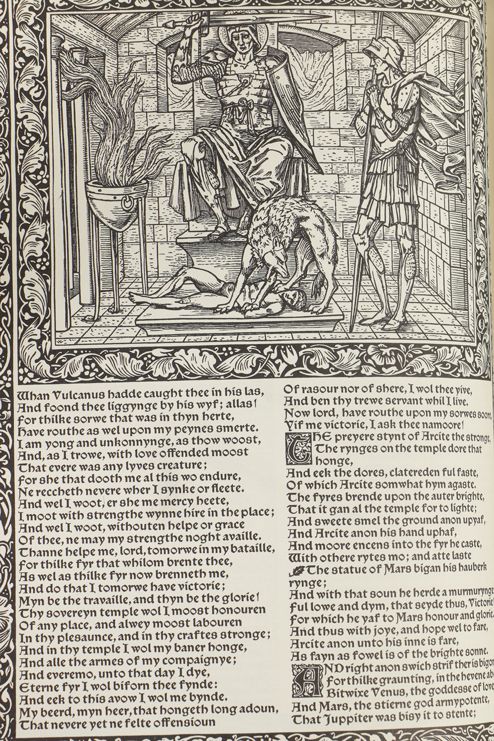 1958 "The works of Geoffrey Chaucer"