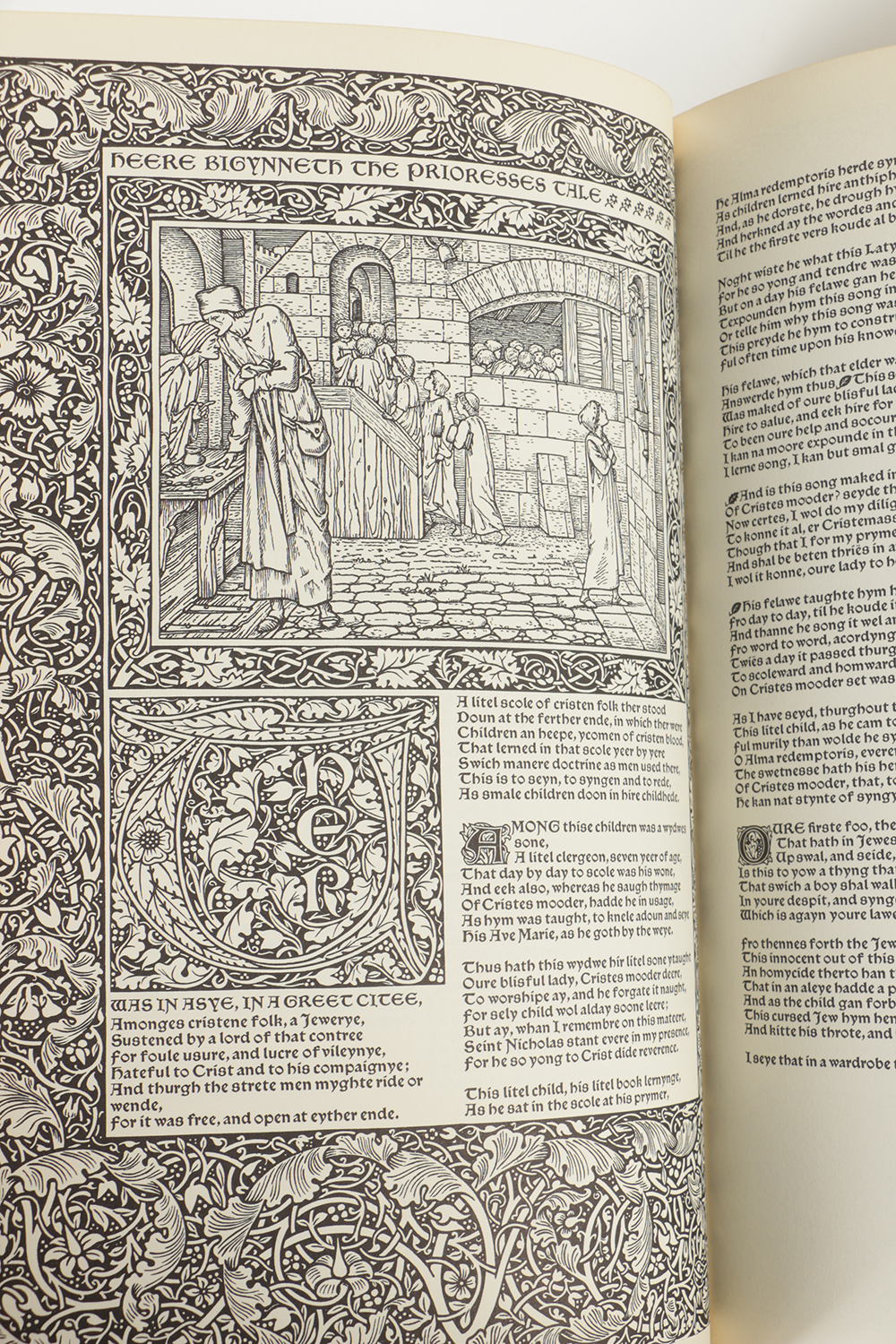 1958 "The works of Geoffrey Chaucer"