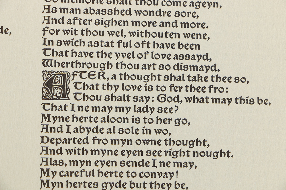 1958 "The works of Geoffrey Chaucer"