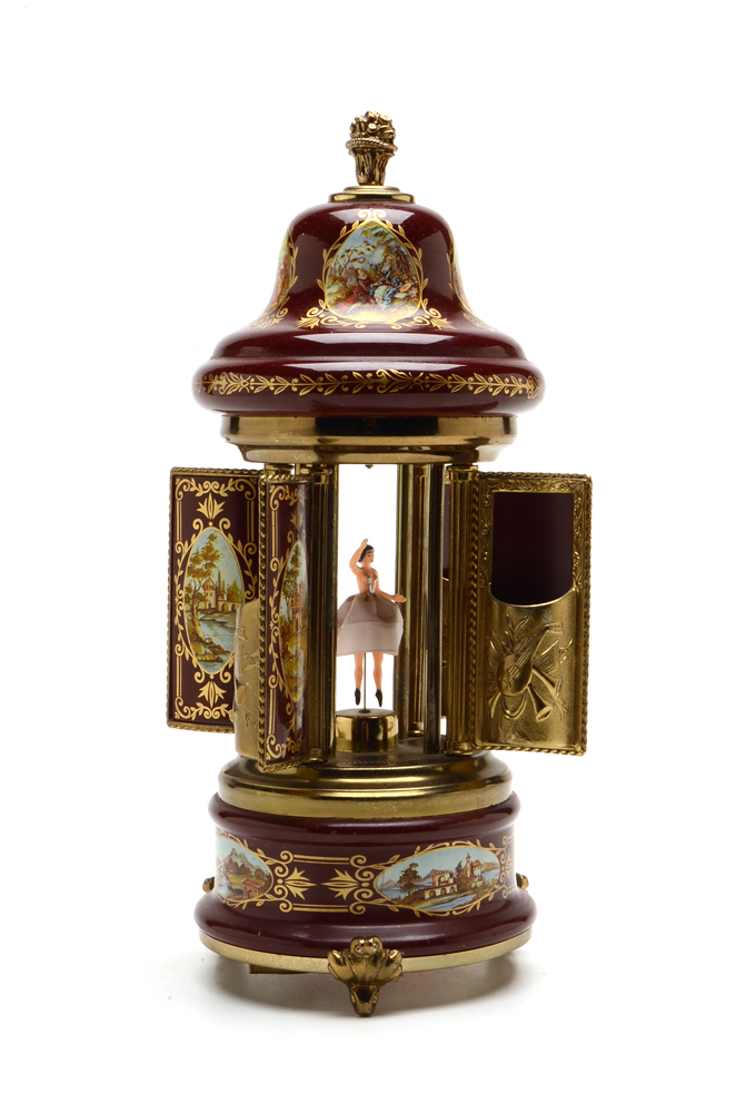 Reuge Dancing Ballerina Music Box Carousel