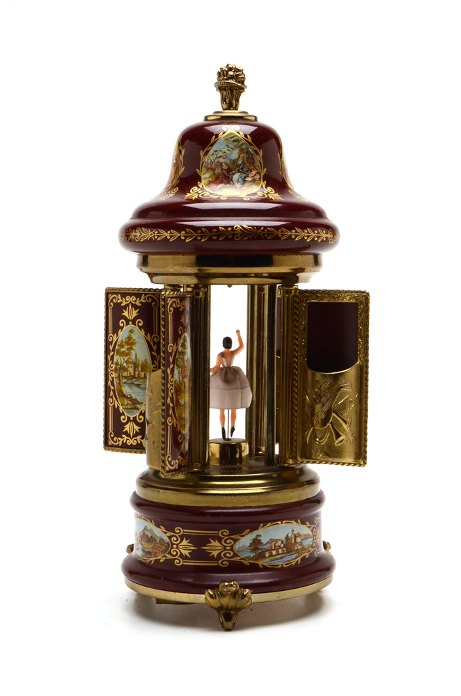 Reuge Dancing Ballerina Music Box Carousel