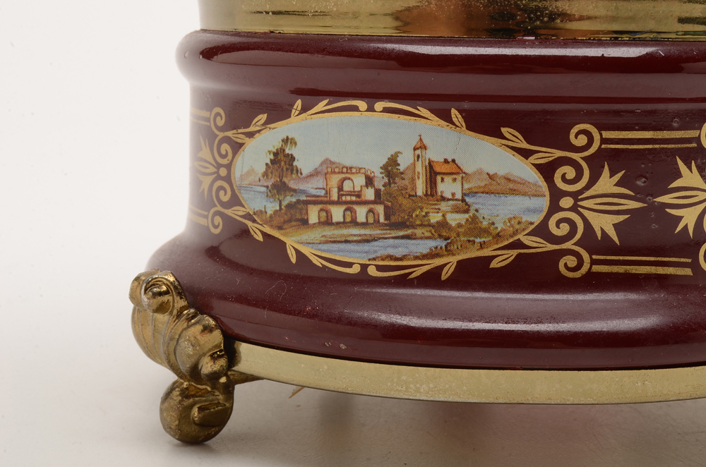 Reuge Dancing Ballerina Music Box Carousel