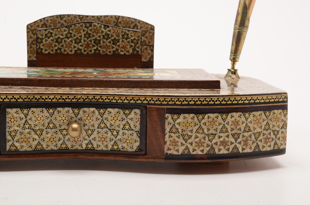 Hand Painted Persian Desk Organizer