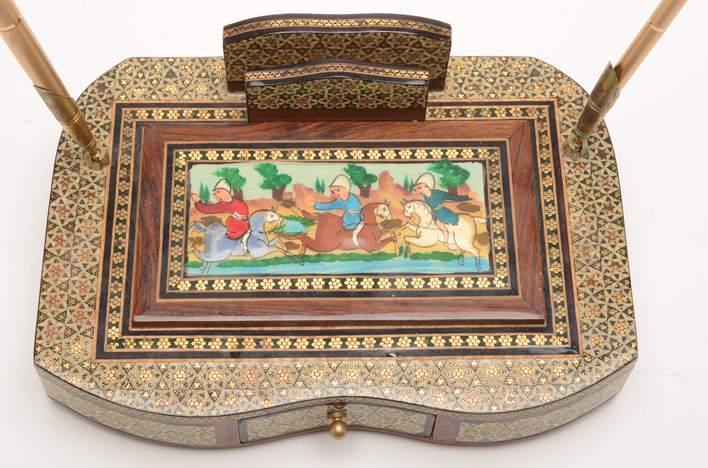 Hand Painted Persian Desk Organizer