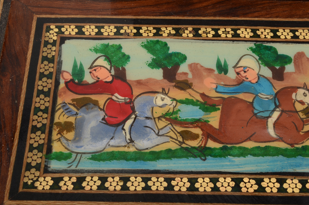 Hand Painted Persian Desk Organizer