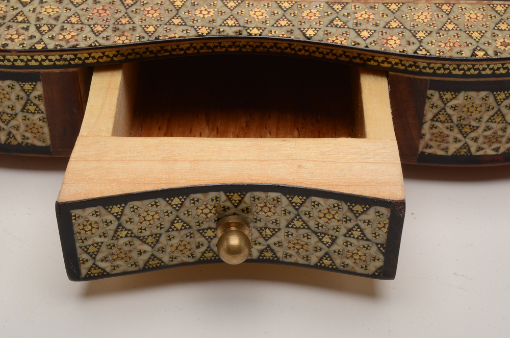Hand Painted Persian Desk Organizer