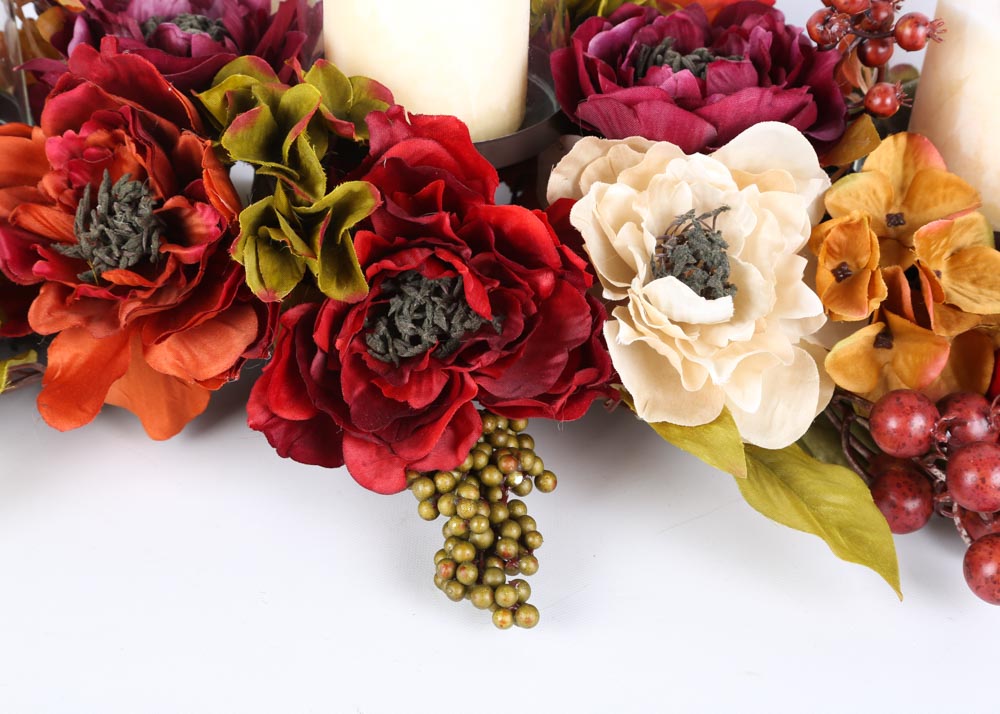 Faux Floral Centerpiece