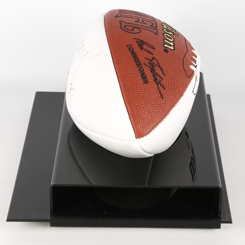 Anthony Muñoz Signed Football