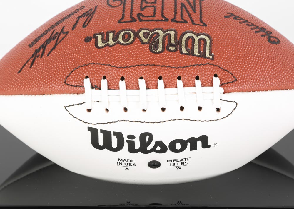 Anthony Muñoz Signed Football