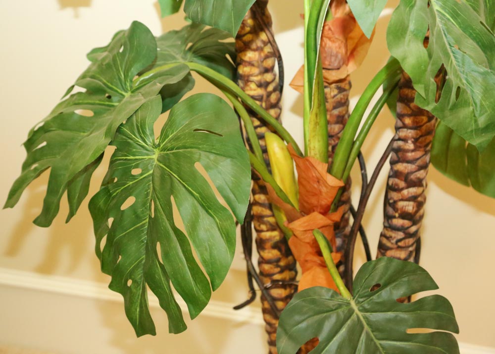 Large Faux Palm Tree