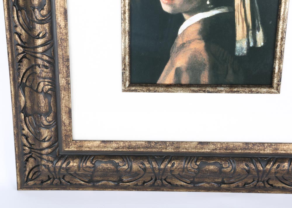 After Johannes Vermeer Offset Lithograph "Girl with a Pearl Earring"