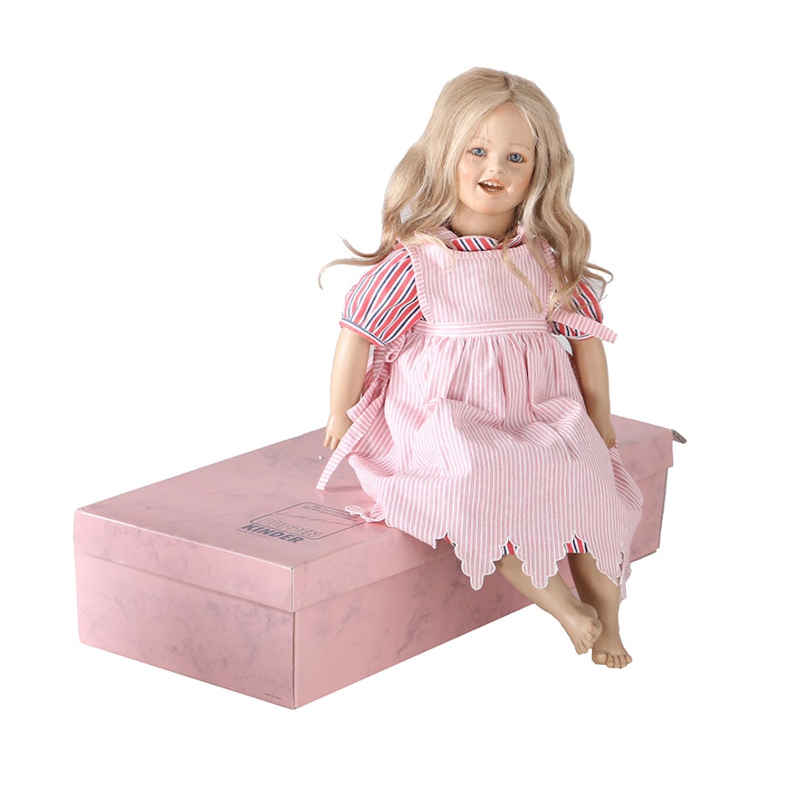 1986 Annette Himstedt "Lisa" Doll From Barefoot Children Collection
