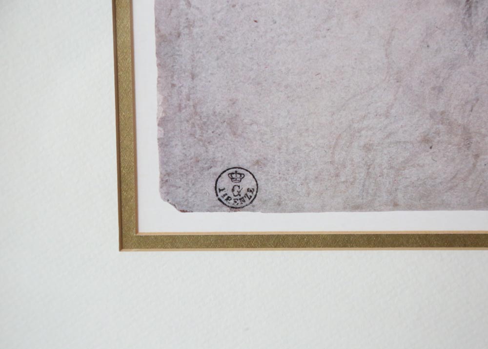 After Leonardo da Vinci Offset Lithograph "Study of a Woman"