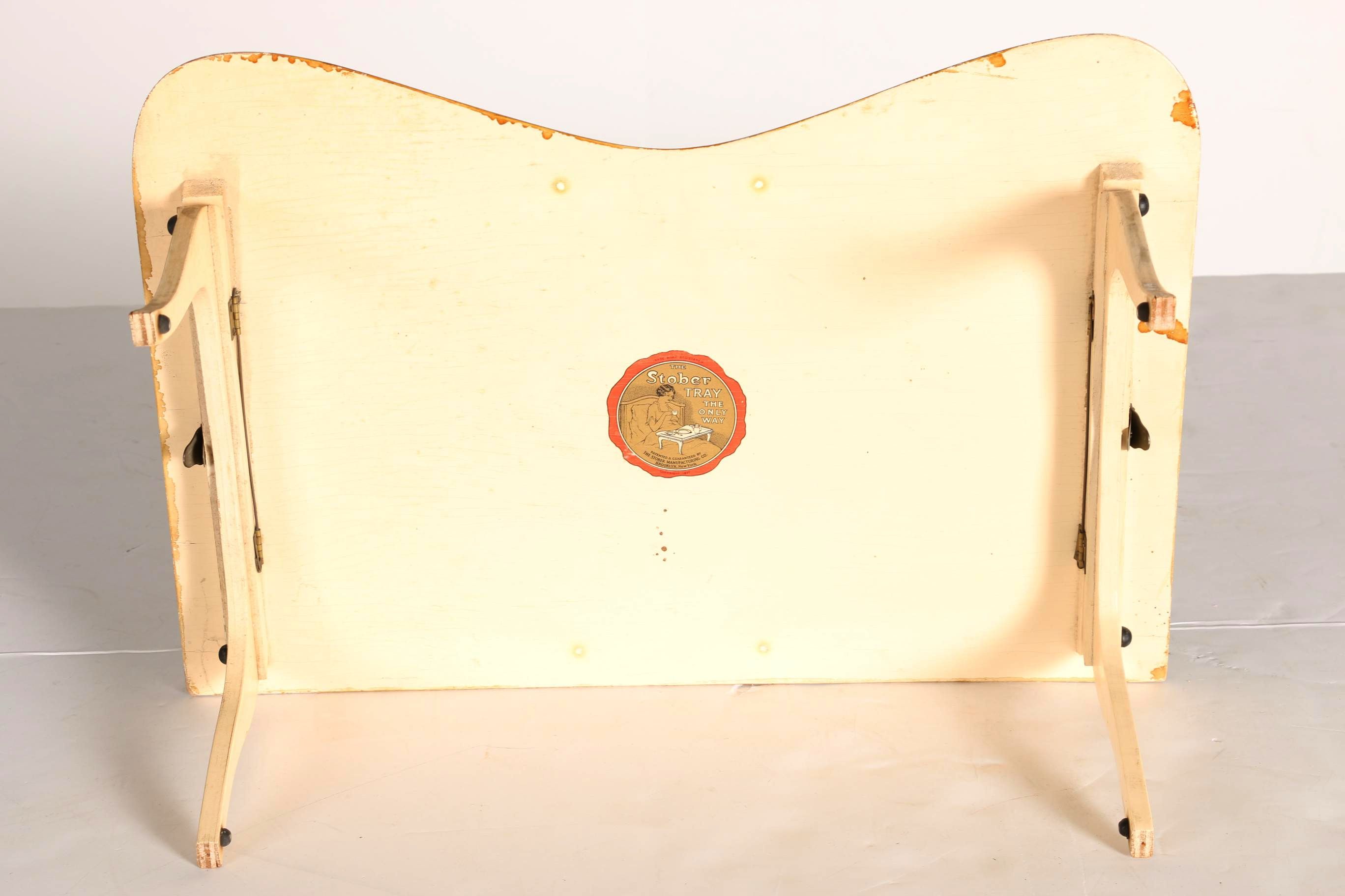 Circa 1920s Stober Bed Serving Tray