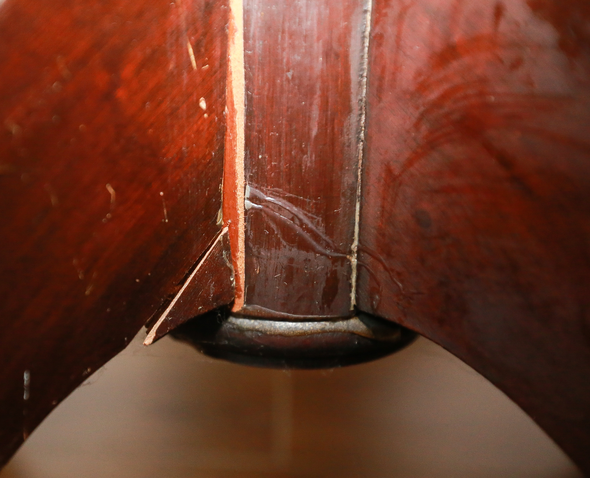 Duncan Phyfe-Style Mahogany Drum Table
