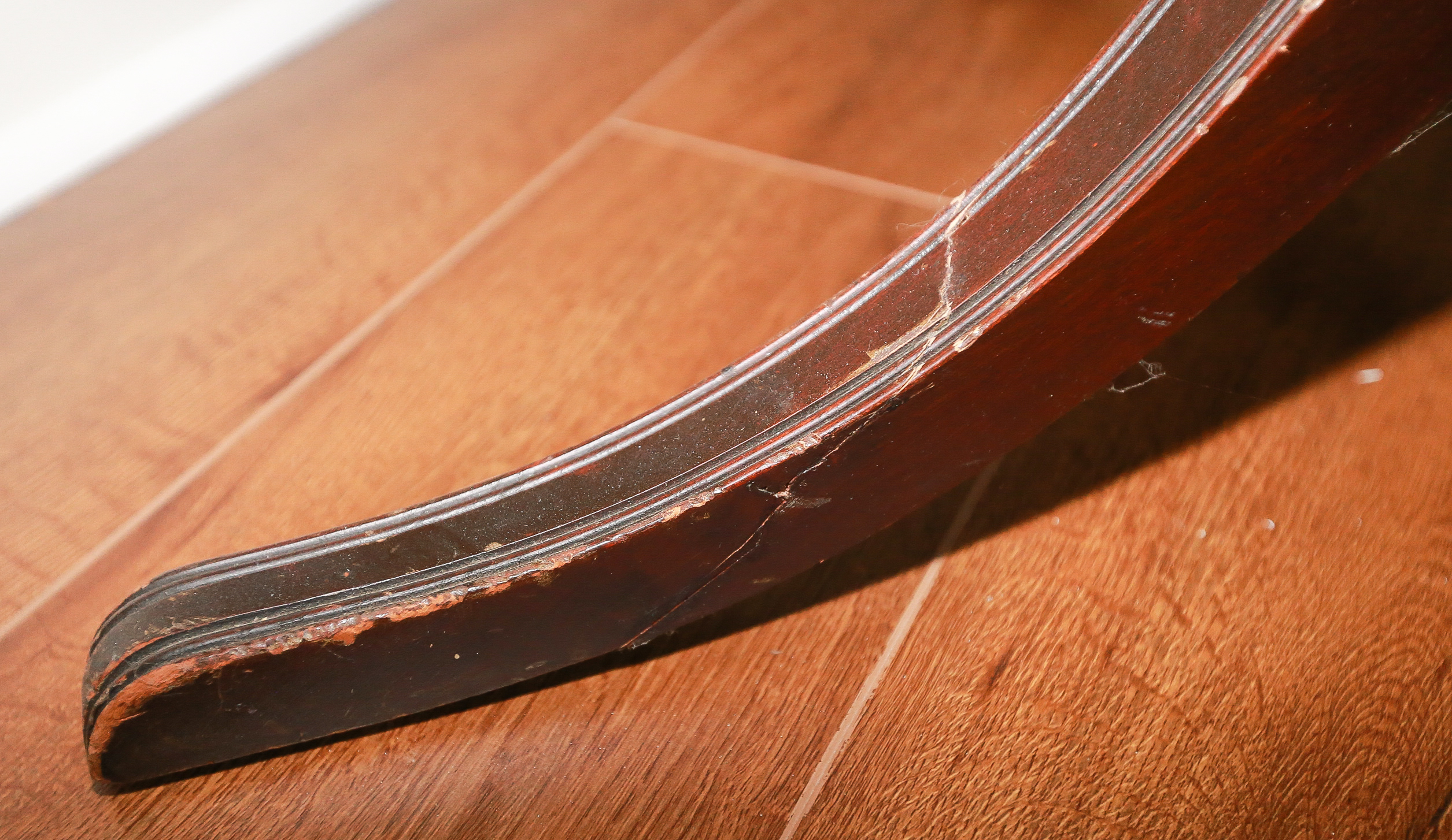 Duncan Phyfe-Style Mahogany Drum Table