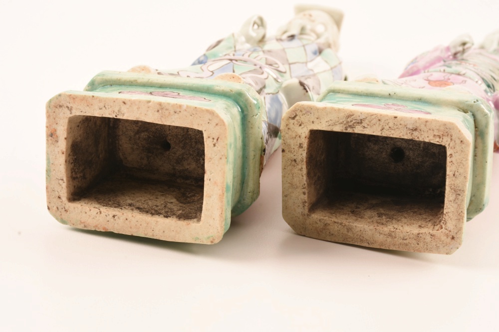 Qing Dynasty (Circa 1800)  Set of Eight Chinese Immortals