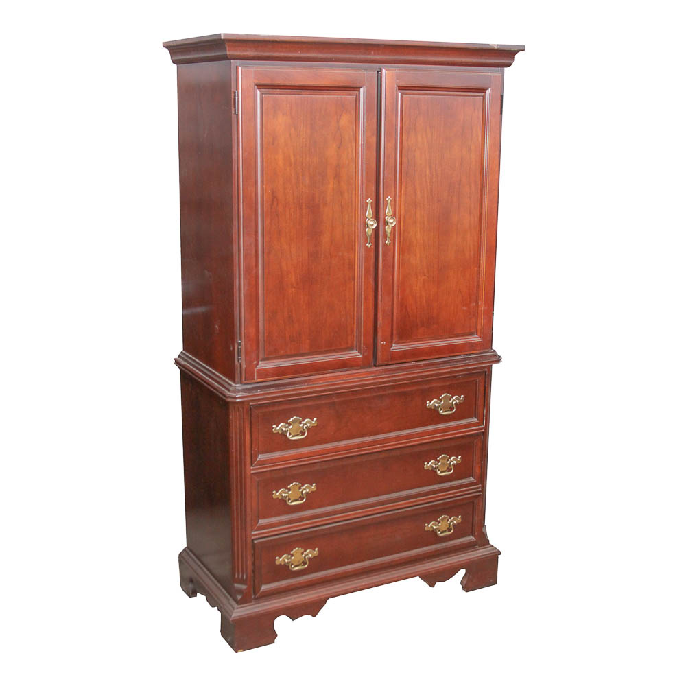 Bassett Furniture Armoire Media Cabinet