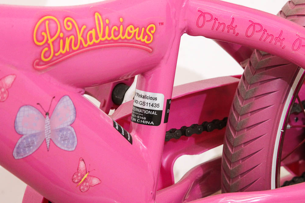 Girls Pinkalicious Bicycle with Training Wheels