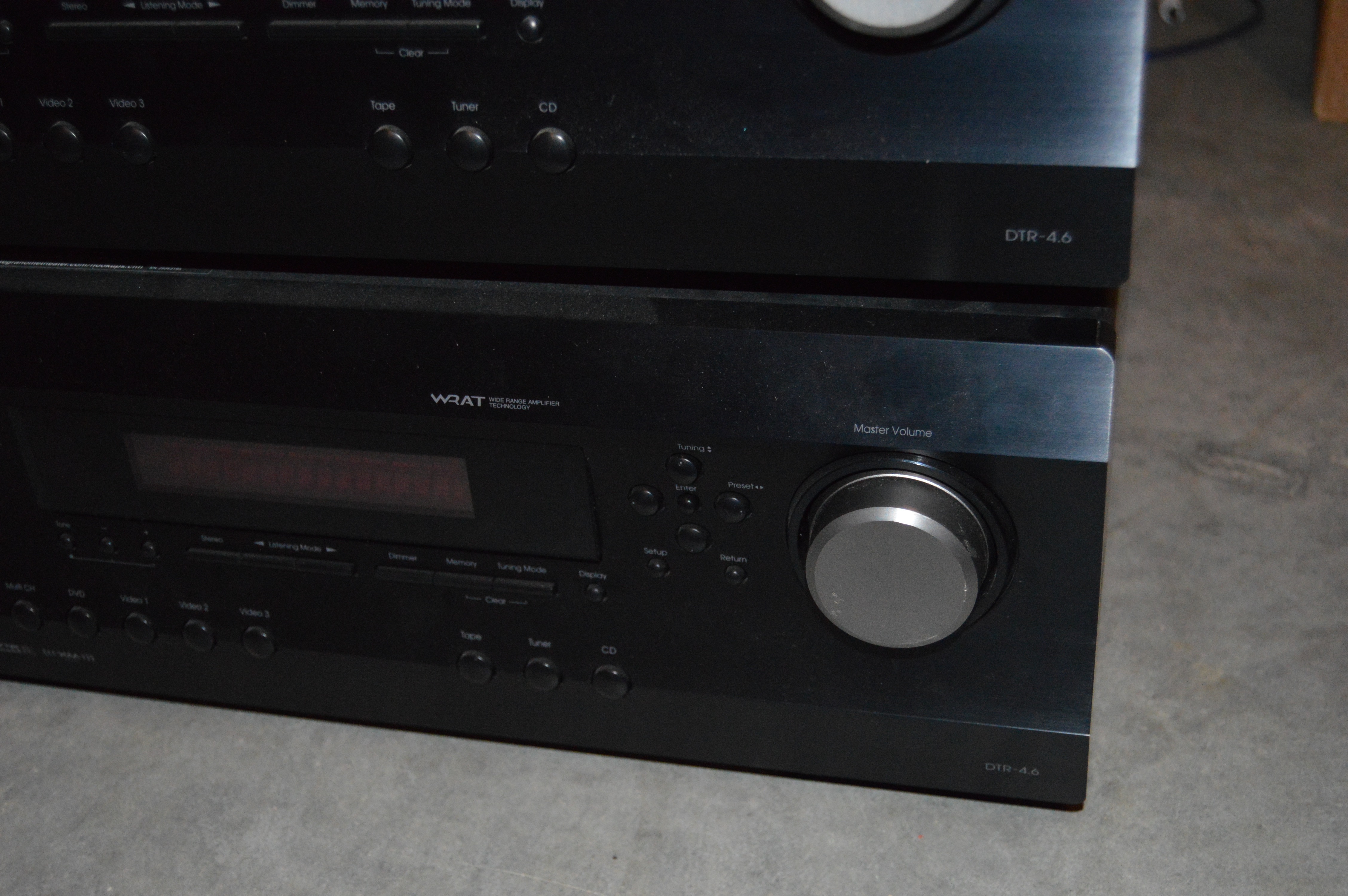 Pair of Integra Home Theaters and One Furman Power Conditioner