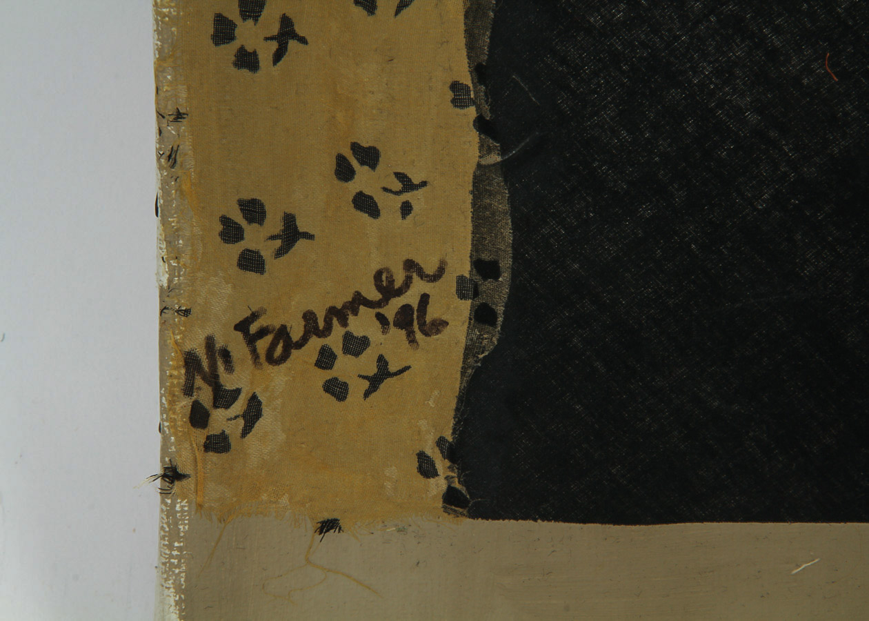 Mymy Farmer Mixed Media Painting on Canvas "Meridian"