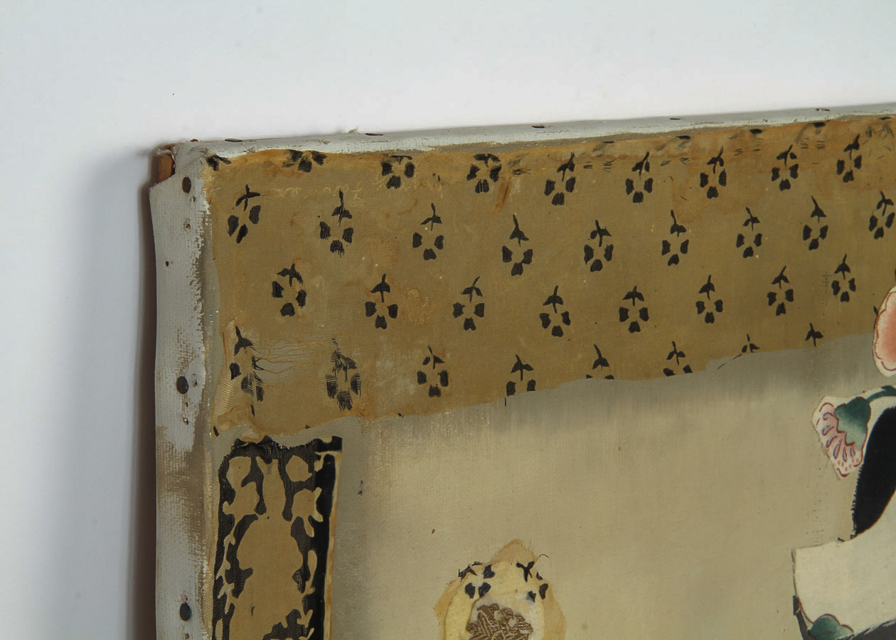 Mymy Farmer Mixed Media Painting on Canvas "Meridian"