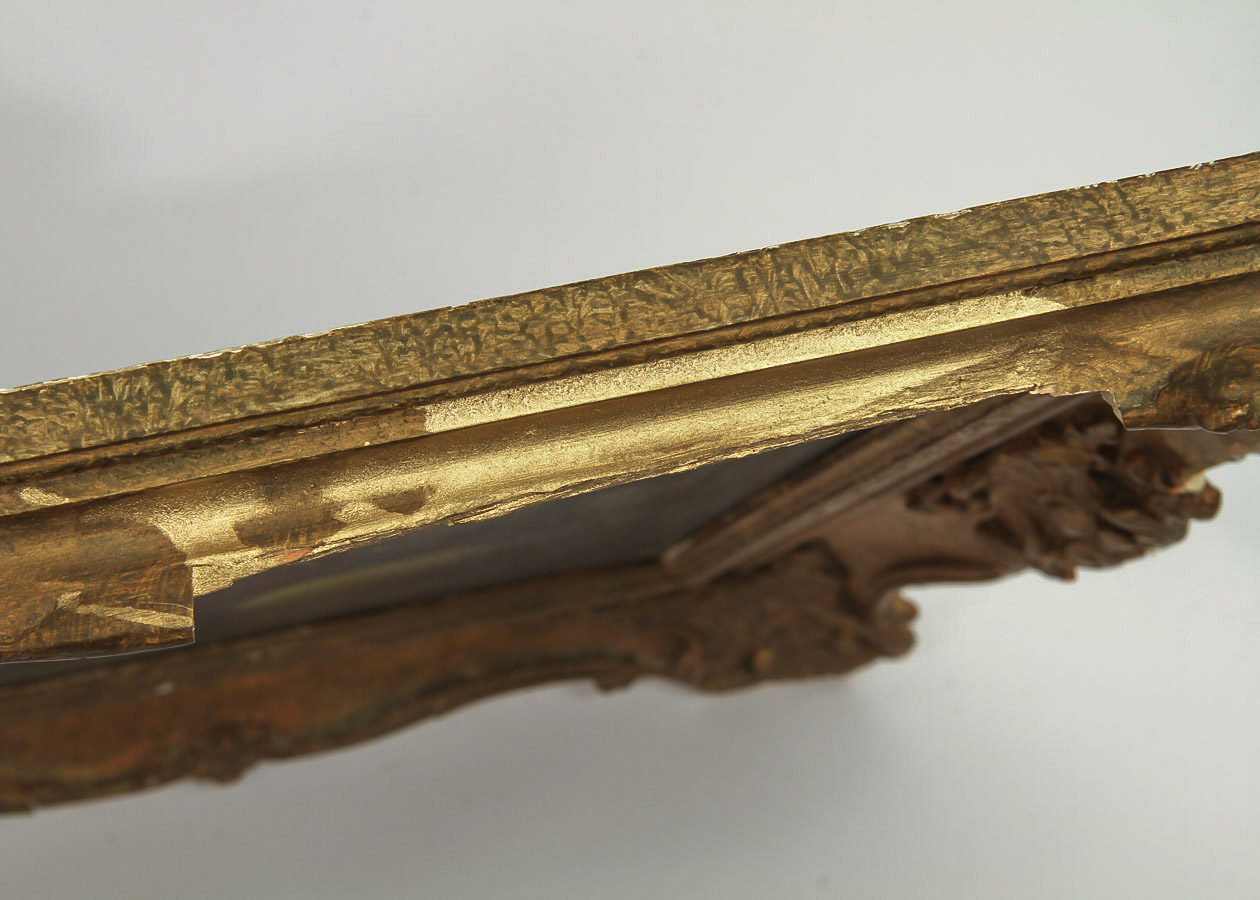 A.J Thornton Oil Painting on Canvas "Still Life of Tropical Fruit"