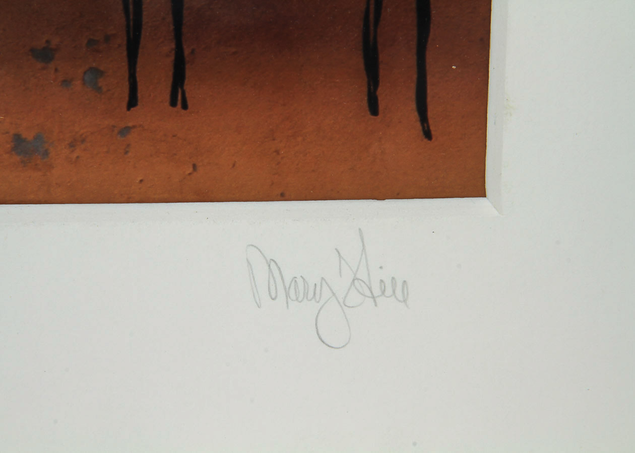 Mary Hill Color Photograph "Laundry Day"