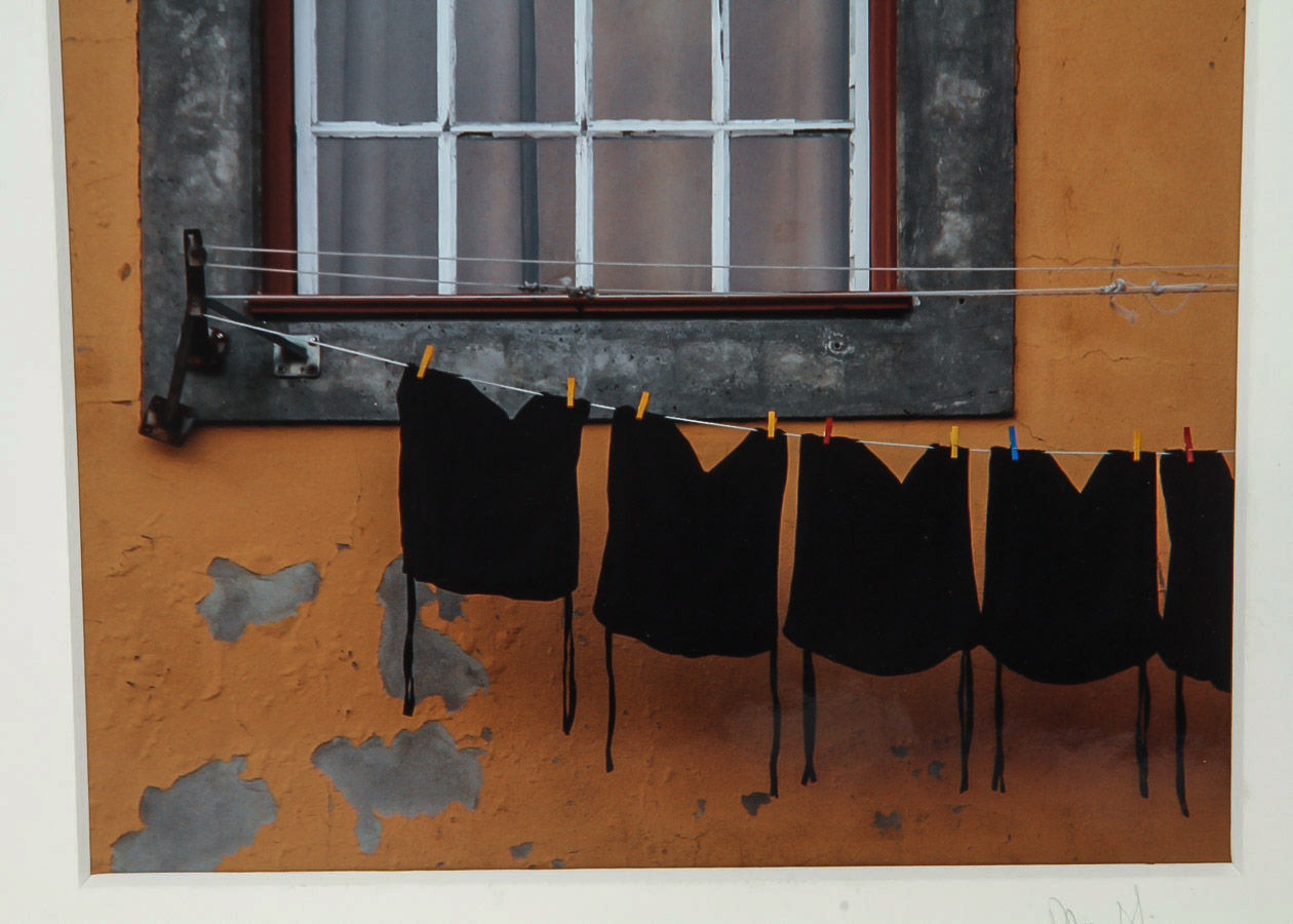 Mary Hill Color Photograph "Laundry Day"