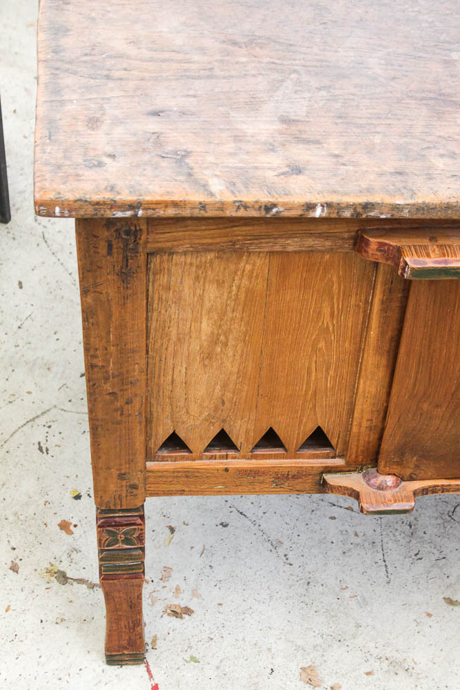 Rustic Antique Kitchen Work Table