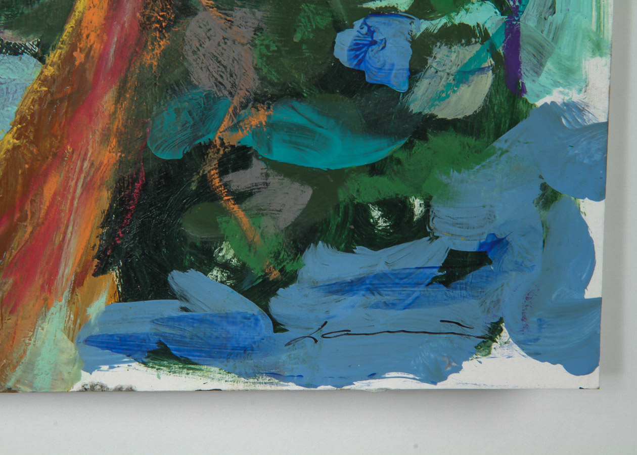 Robert Canete Oil and Pastel Painting on Paper "Big Sur Coast"