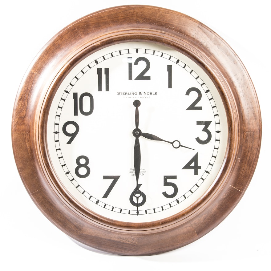 Sterling & Noble Wall Clock