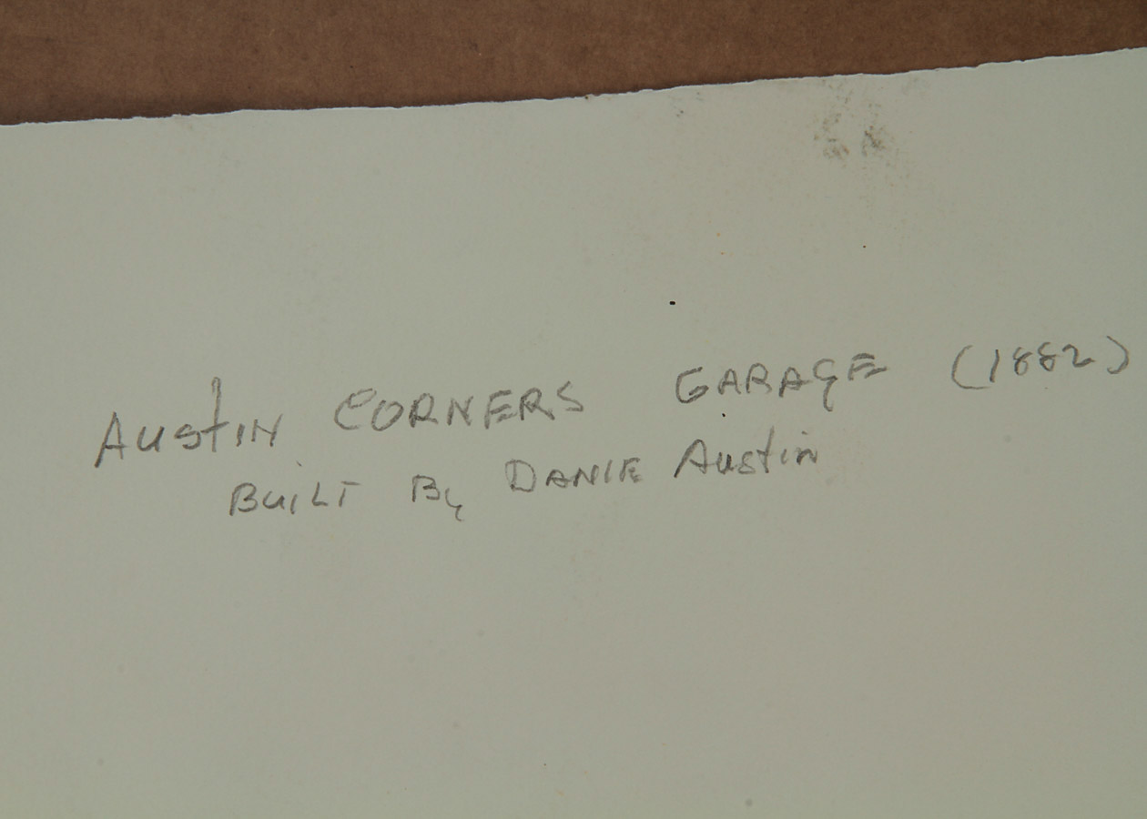 Donald Geoffroy Watercolor Painting on Paper "Austin Corners, Saratoga"