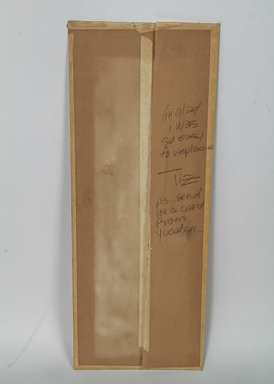 B. McClintock Conté Crayon Drawing on Paper Female Nude