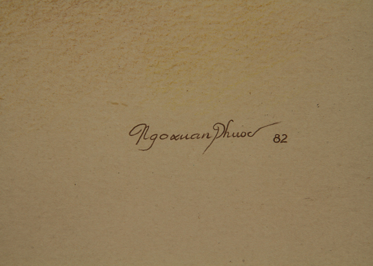 Ngoxuan Phuoc Prisma Print on Paper "Ornithological Study"