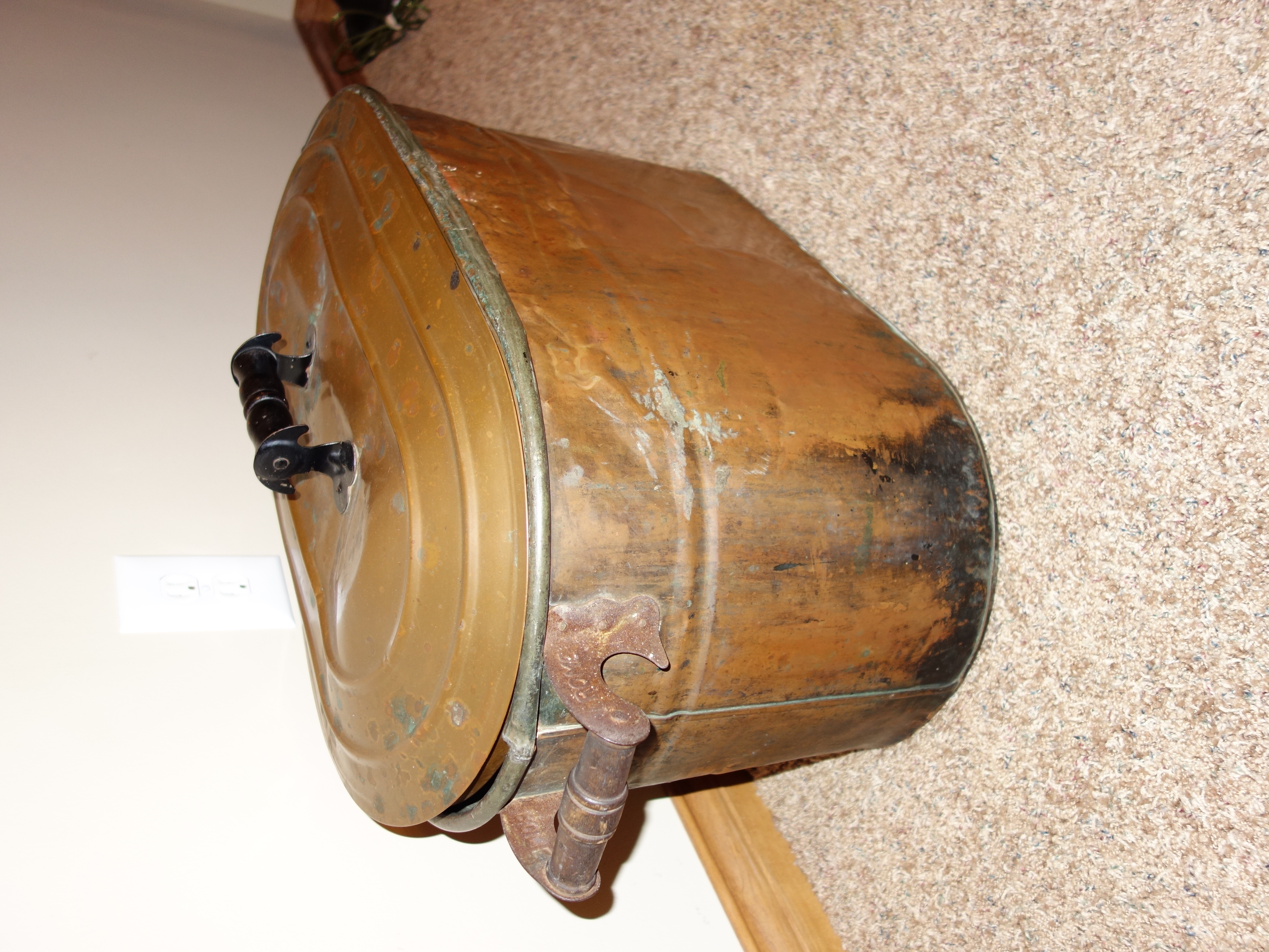 Vintage Copper Lobster Pot