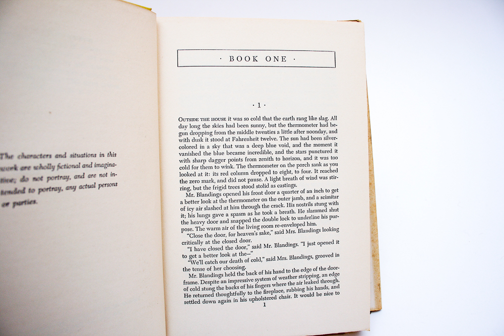 Hardcover Books by Eric Hodgins Featuring "Blandings' Way"