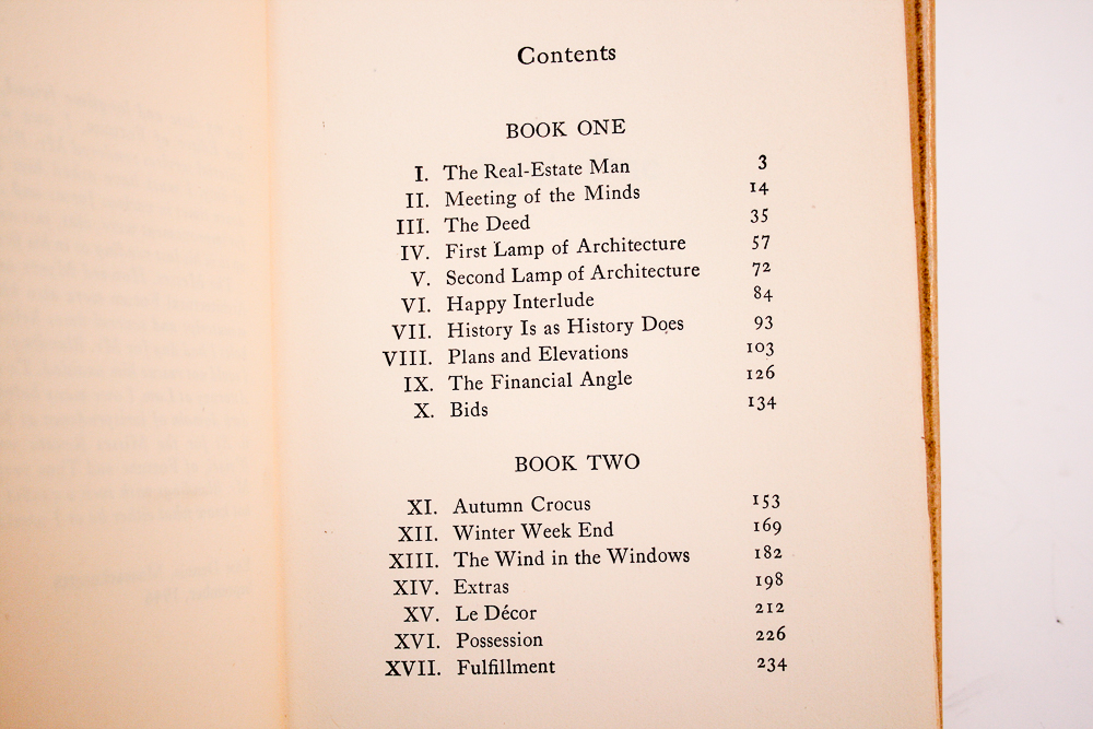 Hardcover Books by Eric Hodgins Featuring "Blandings' Way"