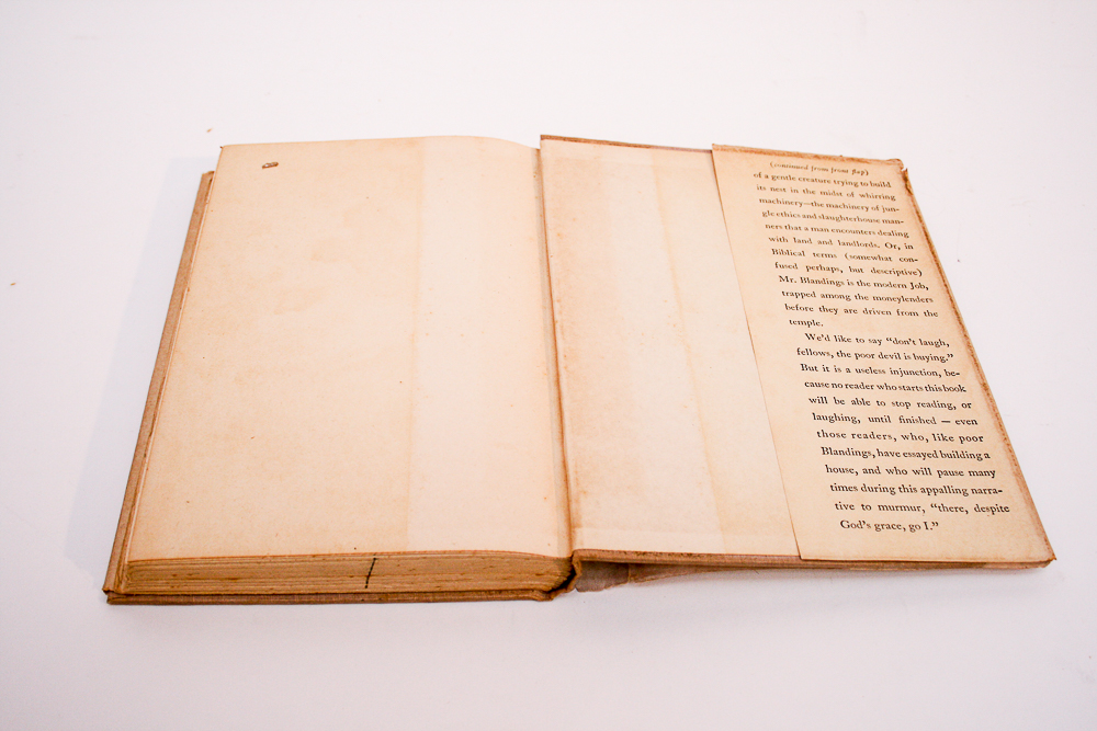 Hardcover Books by Eric Hodgins Featuring "Blandings' Way"