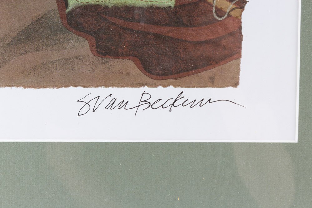 Sara Van Beckum Framed Offset Lithograph Set