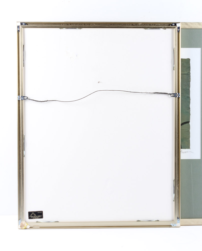 Sara Van Beckum Framed Offset Lithograph Set