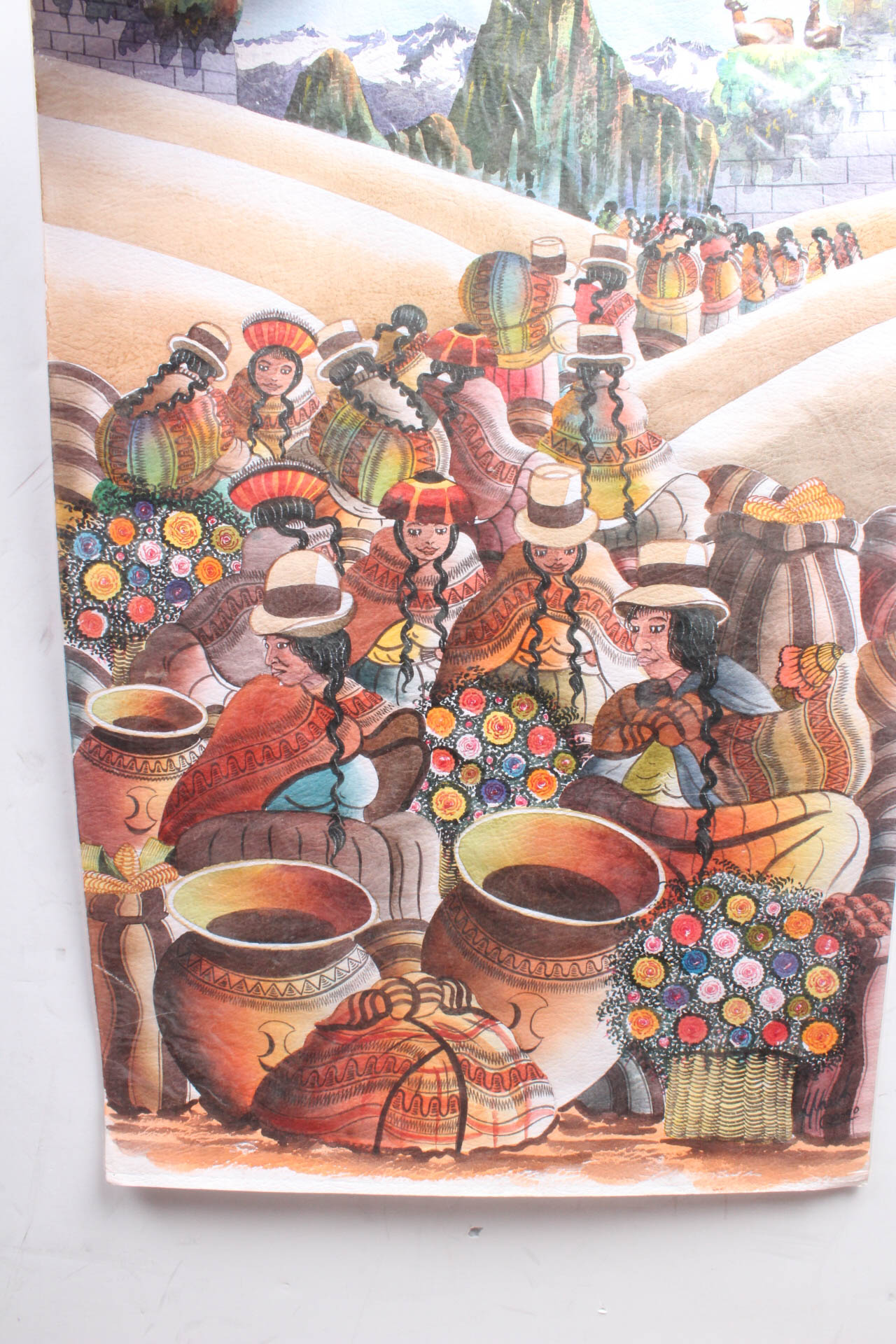 Collection of Colorful Peruvian Artworks