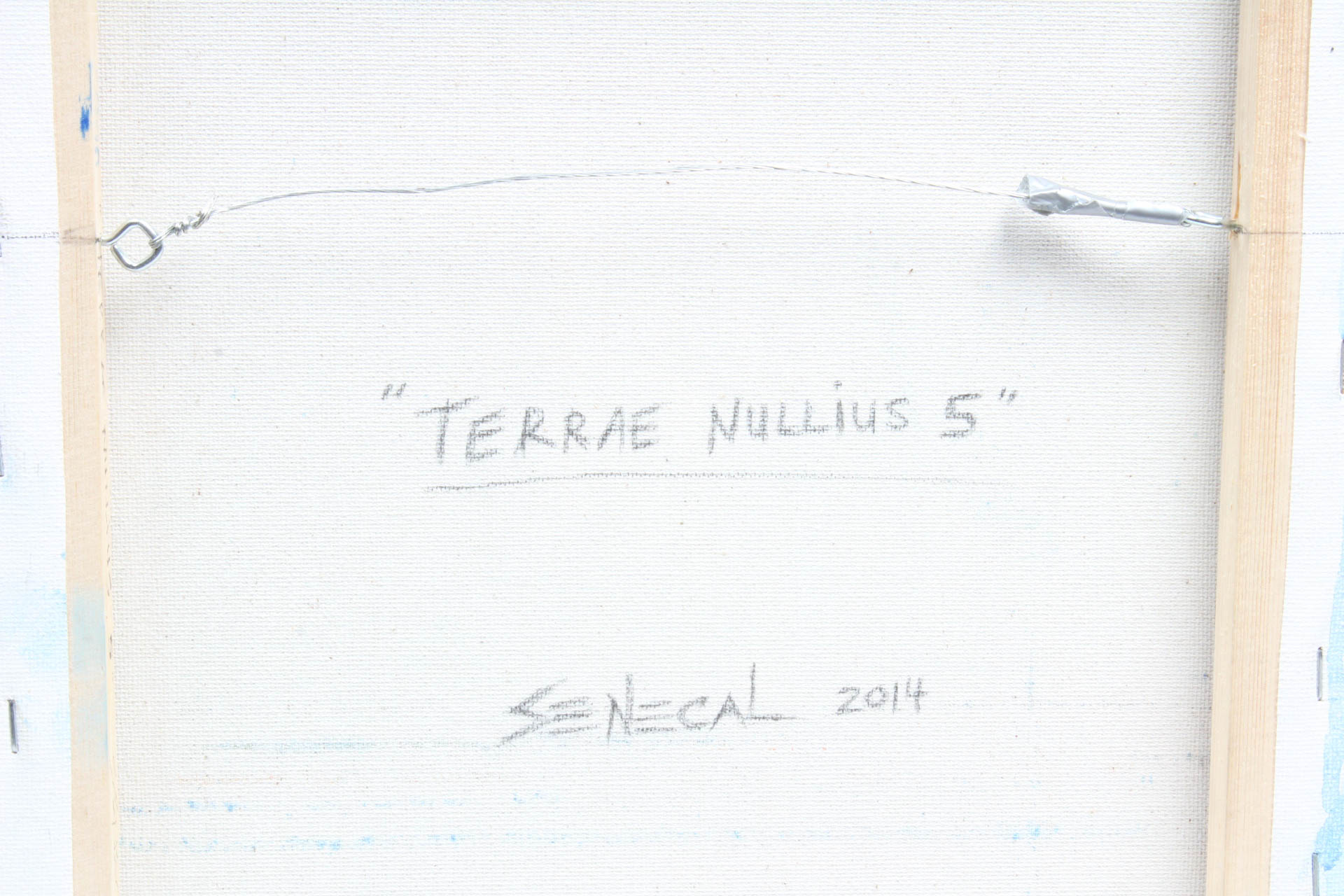 Three David Senecal "Terrae Nullius" Paintings