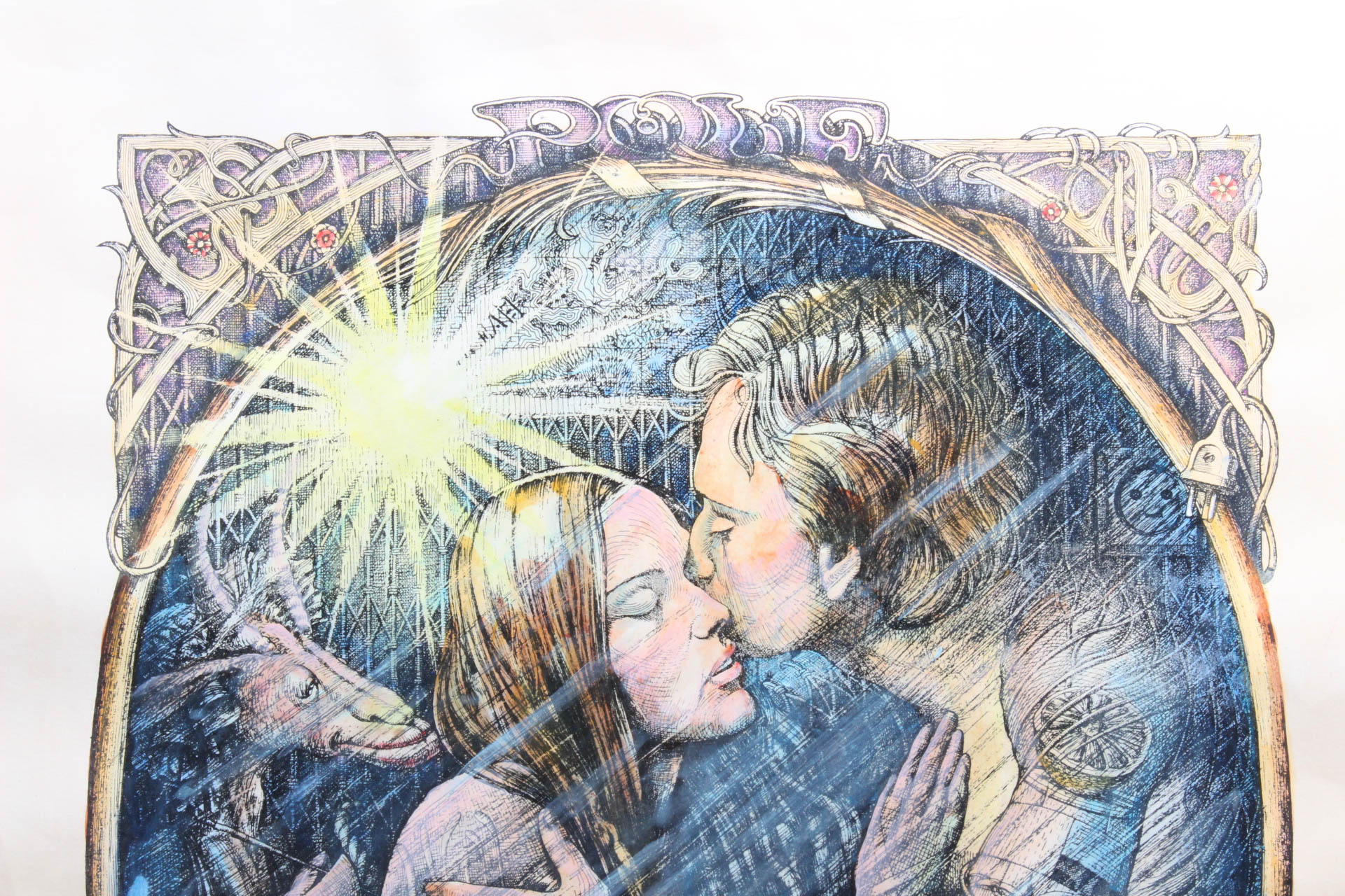 Tudor Banus "Le Miroir" Color Lithograph