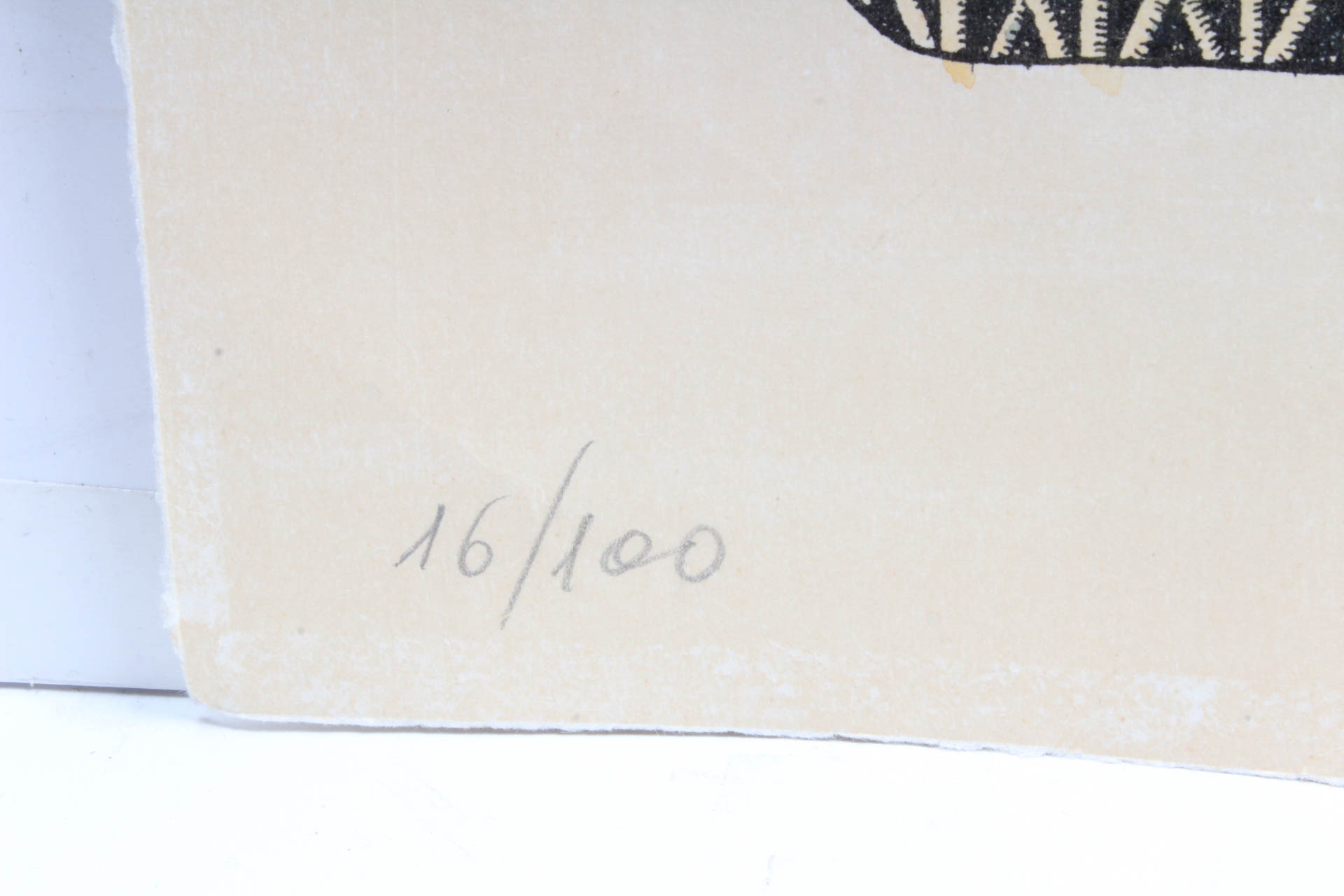 Tudor Banus "Le Miroir" Color Lithograph