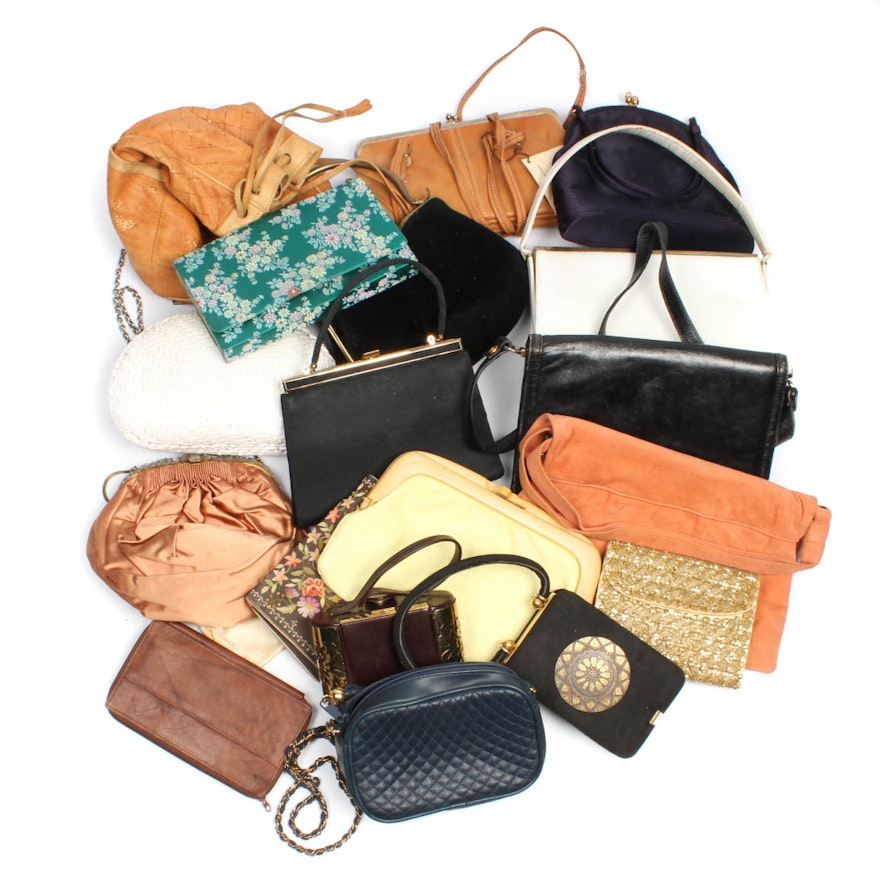 Vintage Evening Bag and Handbag Assortment