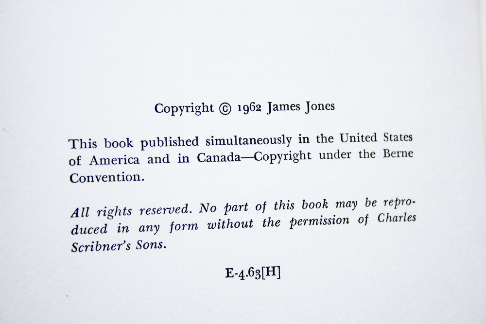 First Edition "Spirit Lake" by MacKinlay Kantor and Early Editions of "Mr. Adam" by Pat Frank and "The Thin Red Line" by James Jones