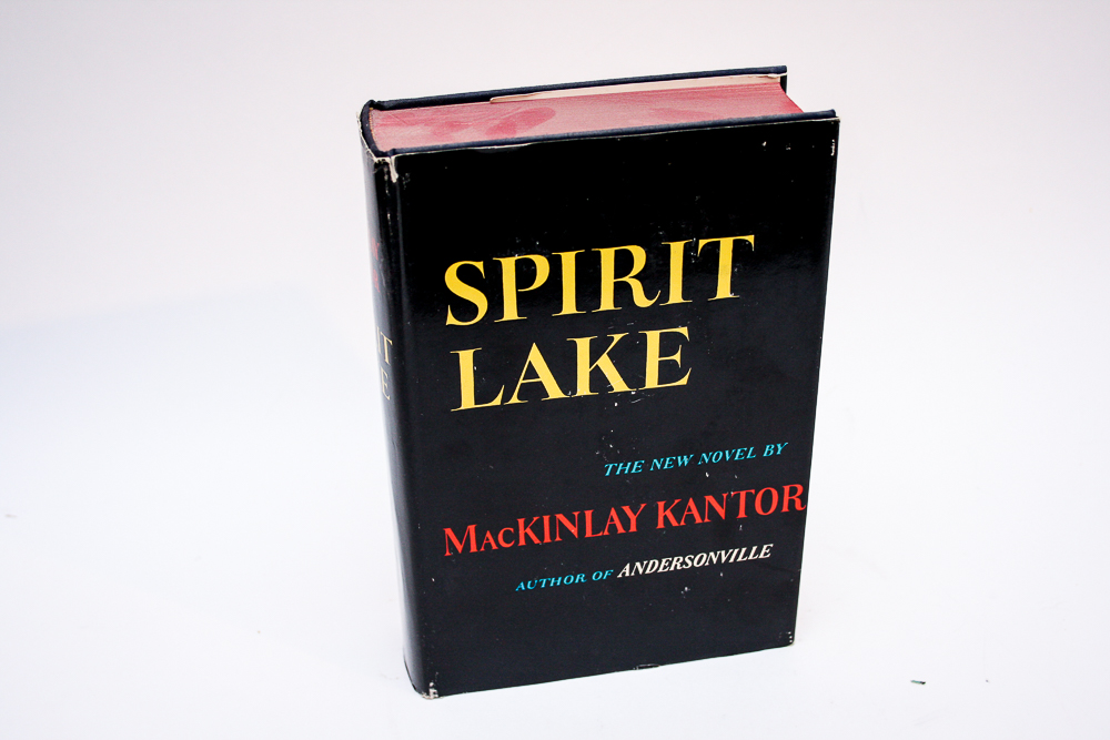 First Edition "Spirit Lake" by MacKinlay Kantor and Early Editions of "Mr. Adam" by Pat Frank and "The Thin Red Line" by James Jones