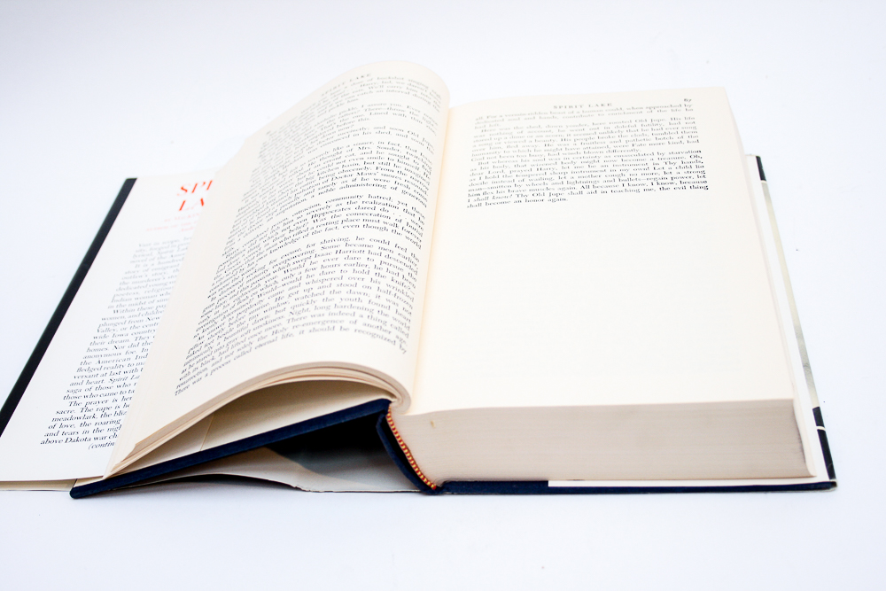 First Edition "Spirit Lake" by MacKinlay Kantor and Early Editions of "Mr. Adam" by Pat Frank and "The Thin Red Line" by James Jones