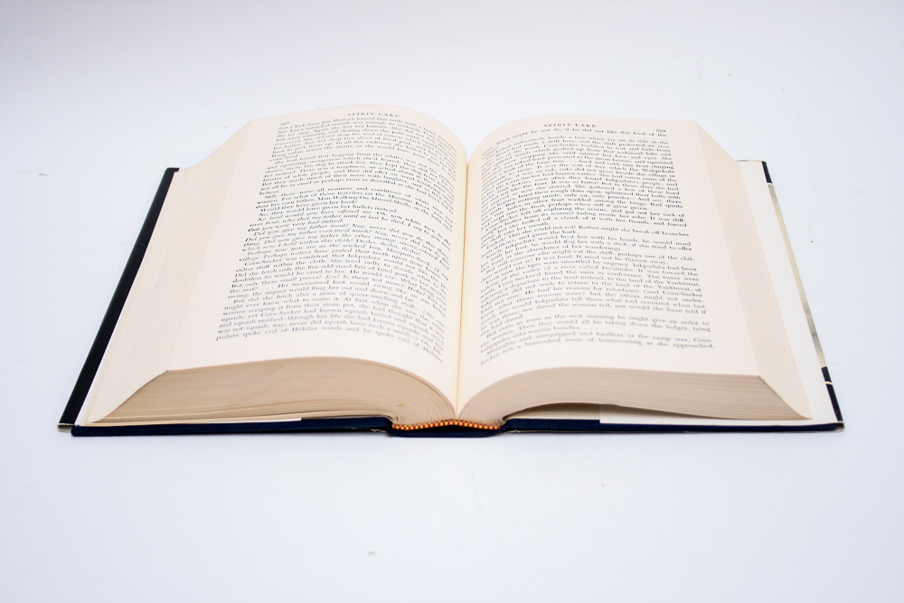 First Edition "Spirit Lake" by MacKinlay Kantor and Early Editions of "Mr. Adam" by Pat Frank and "The Thin Red Line" by James Jones